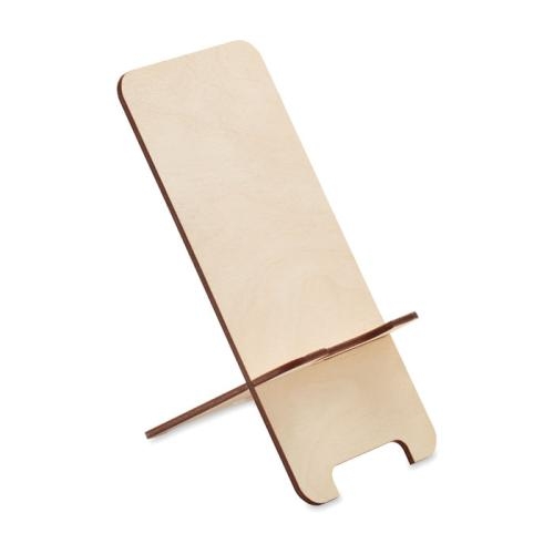 Houten telefoonhouder Grouw stand wood