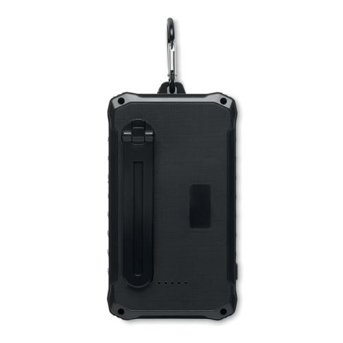 8000 mAh zon dynamolader Dya zwart