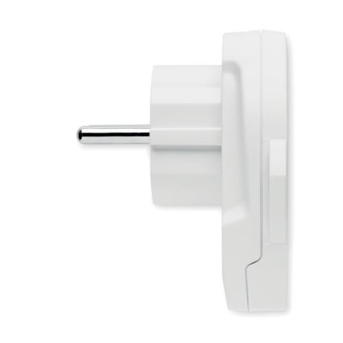 Wereld naar Europa-adapter wit