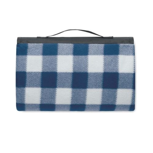 RPET fleecedeken Caly blauw