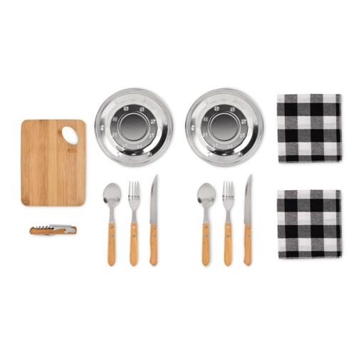 2-persoons picknickset Hudson beige