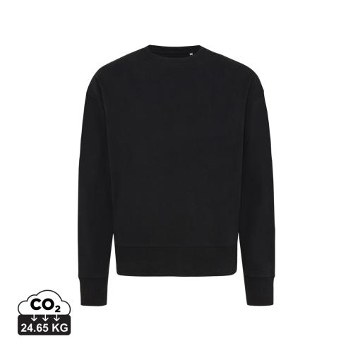 Iqoniq Kruger sweater zwart,l