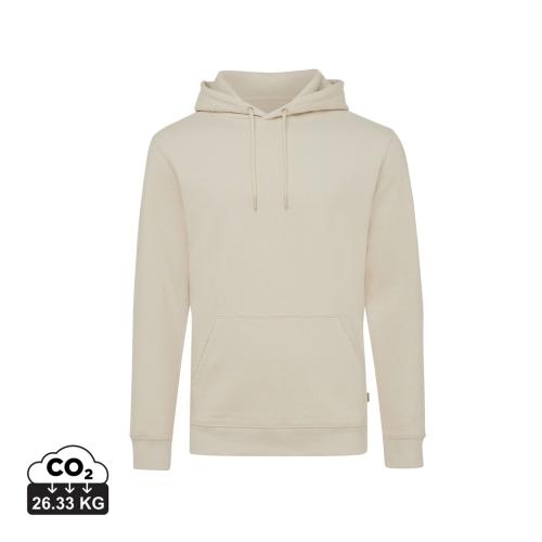 Iqoniq Torres hoodie ongeverfd naturel,l
