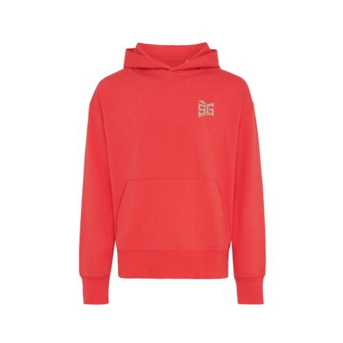 Iqoniq Yoho relaxed hoodie rood,2xl