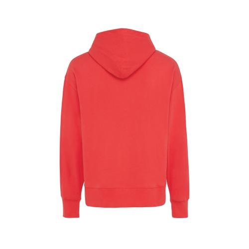 Iqoniq Yoho relaxed hoodie rood,l