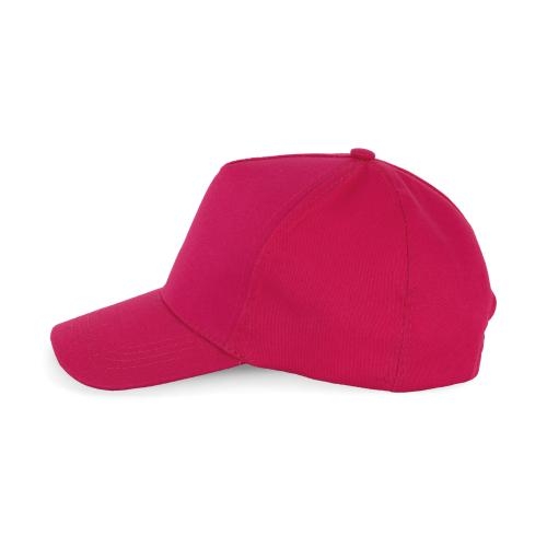 Katoenen kinderpet 5 panelen fuchsia