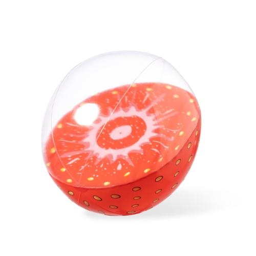 Strandbal fruit aardbei