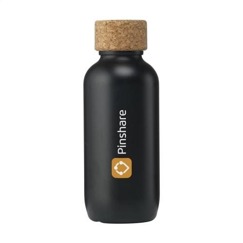 Plant based EcoBottle 650 ml made in EU zwart
