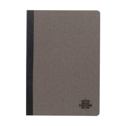 Coffee Notebook A5-notitieboek van koffiedik bruin