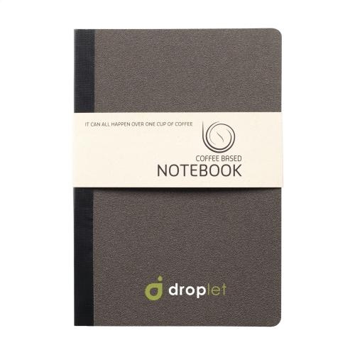Coffee Notebook A5-notitieboek van koffiedik bruin