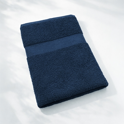 Strandlaken OekoTex 180x100 cm navy