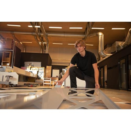 Projob 2022 polo hemelsblauw,l