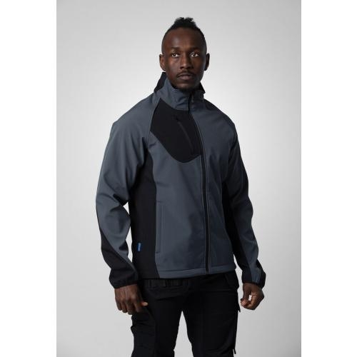 Projob 2422 softshelljas heren wit,l