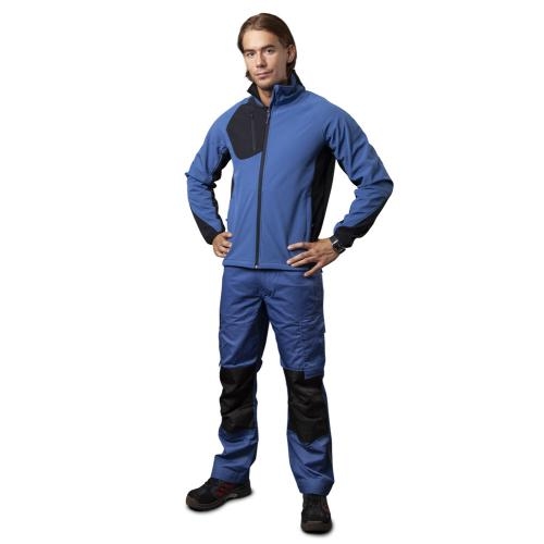 Projob 2422 softshelljas heren wit,l