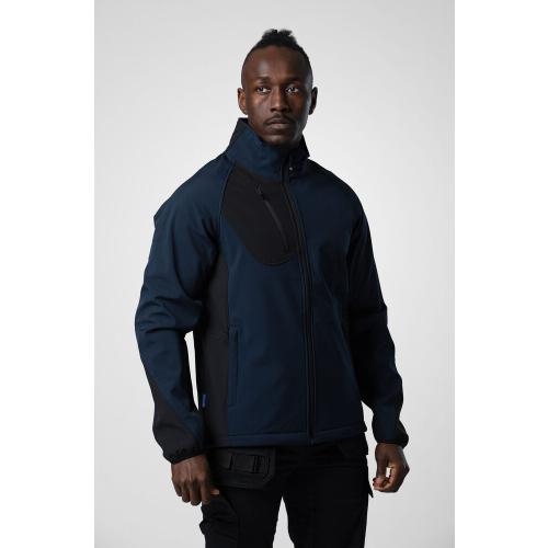 Projob 2422 softshelljas heren wit,l