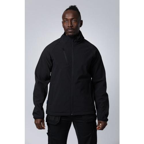 Projob 2422 softshelljas heren wit,l
