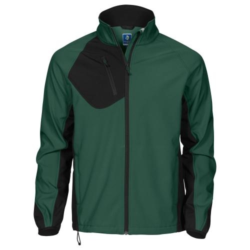 Projob 2422 softshelljas heren forest green,l