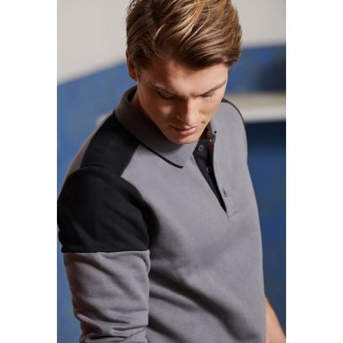 Prime polosweater unisex marineblauw/kobalt,2xl