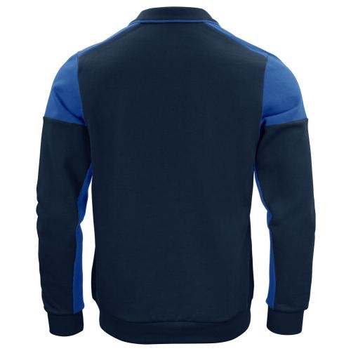 Prime polosweater unisex marineblauw/kobalt,2xl