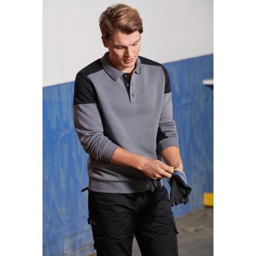 Prime polosweater unisex marineblauw/kobalt,2xl