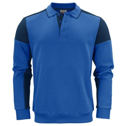 Prime polosweater unisex kobaltblauw/navy,3xl