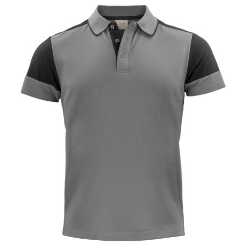 Prime
Polo Heren staalgrijs/zwart,3xl