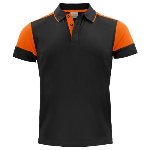 Prime
Polo Heren zwart/oranje,3xl
