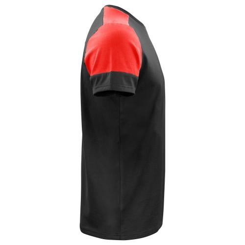 Prime T-shirt heren zwart/rood,l