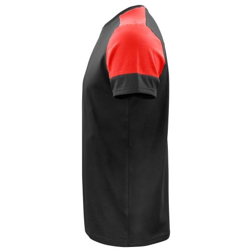Prime T-shirt heren zwart/rood,l