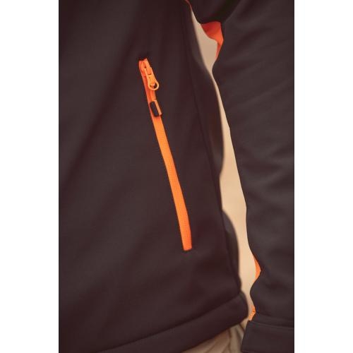 Prime softshell jacket heren zwart/rood,l