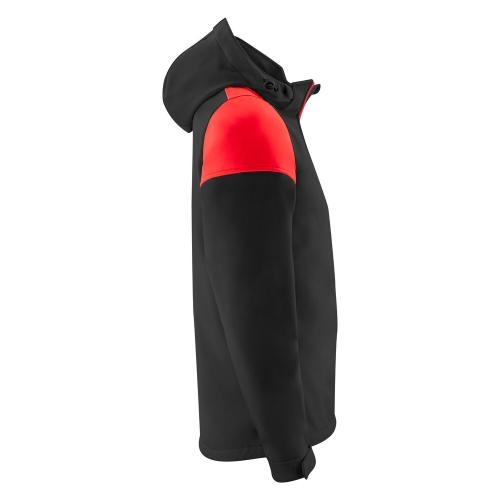 Prime softshell jacket heren zwart/rood,l