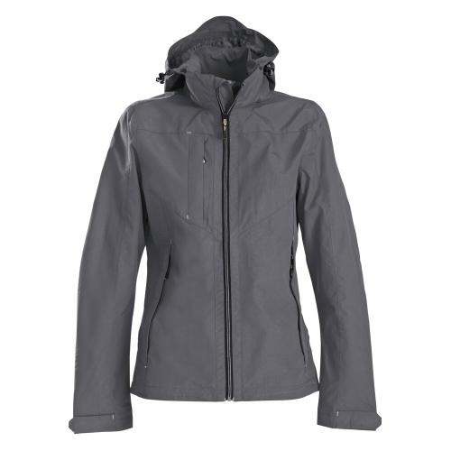 Flat Track jas dames grijs,l