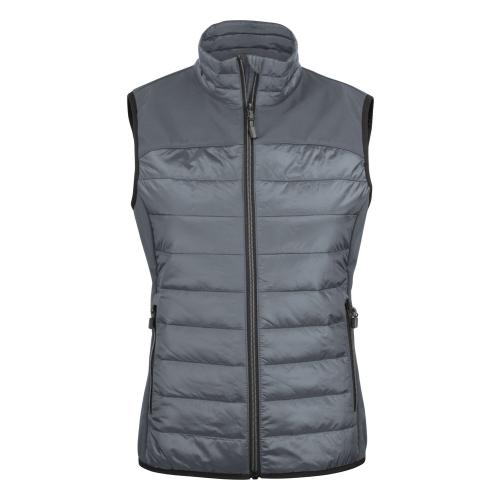 Expedition bodywarmer dames staalgrijs,l