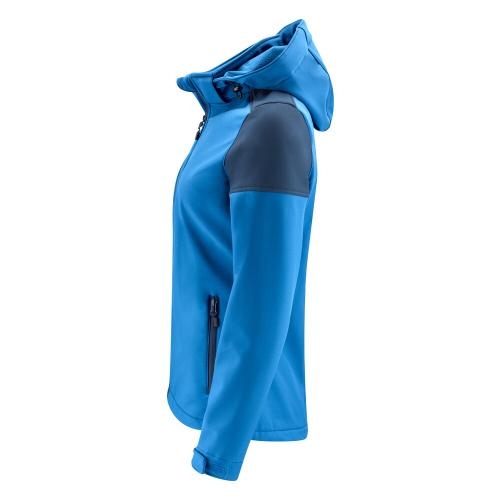Prime Softshelljas dames marineblauw/kobalt,2xl