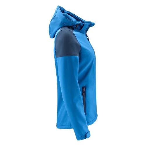 Prime Softshelljas dames marineblauw/kobalt,2xl