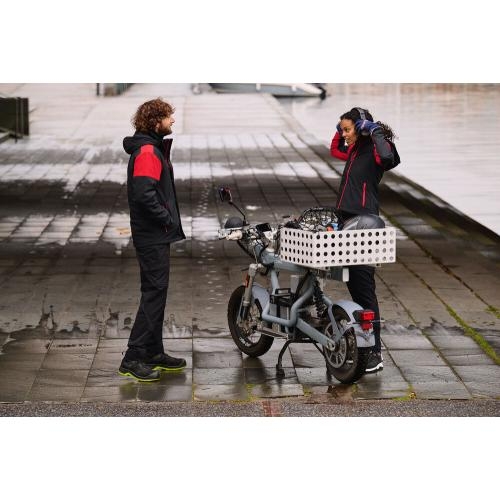 Prime Softshelljas dames zwart/rood,l