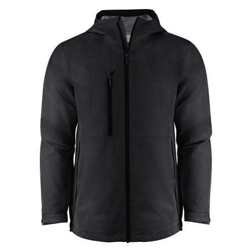 Shell jas Hiker zwart,l