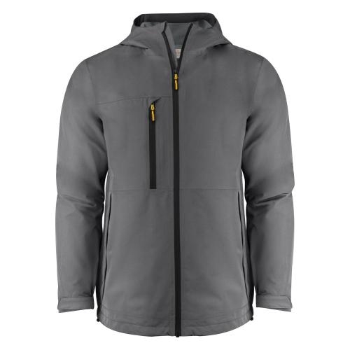 Shell jas Hiker staalgrijs,l