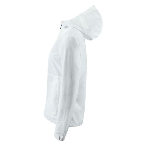 Shell jas Hiker dames wit,l
