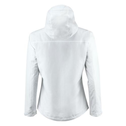 Shell jas Hiker dames wit,l