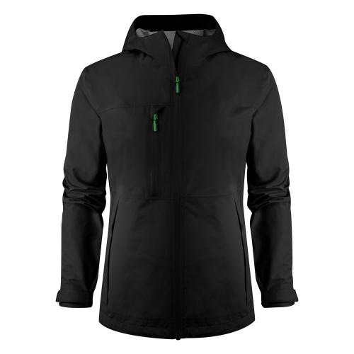 Shell jas Hiker dames zwart,l