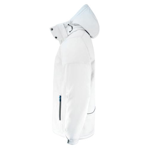 Softshell jas Overlanding wit,l
