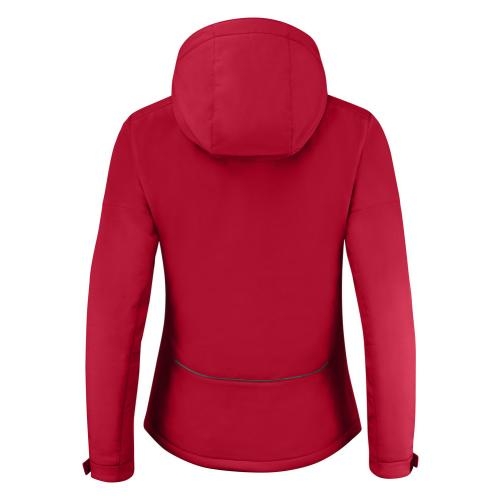 Softshell jas Overlanding dames rood,2xl