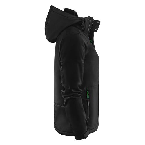 Softshell jas Overlanding dames zwart,2xl