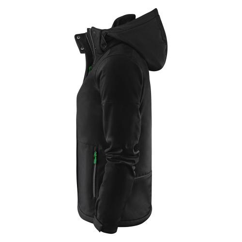 Softshell jas Overlanding dames zwart,2xl