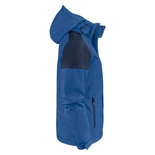 Prime padded softshelljas dames marineblauw/kobalt,2xl