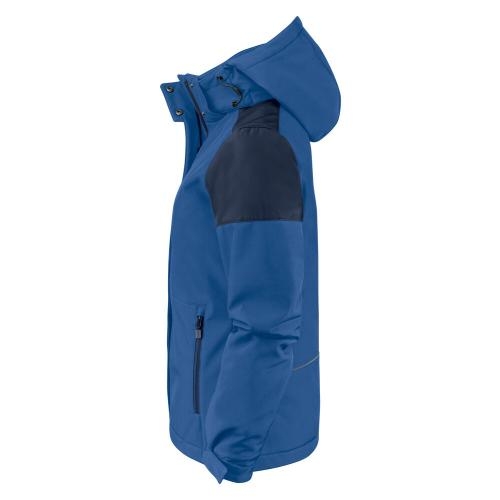 Prime padded softshelljas dames marineblauw/kobalt,2xl