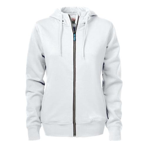 Sweatshirt Overhead dames wit,l
