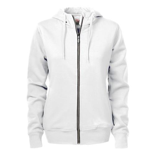 Sweatshirt Overhead dames wit,l