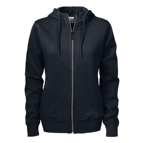 Sweatshirt Overhead dames zwart,l